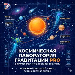 симулятор гравитации онлайн